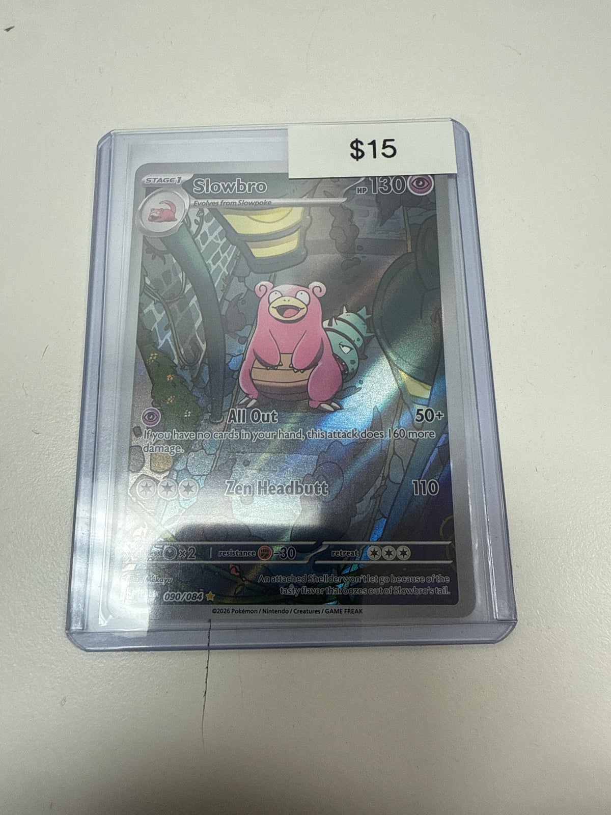 Pokemon Slowbro #090/084