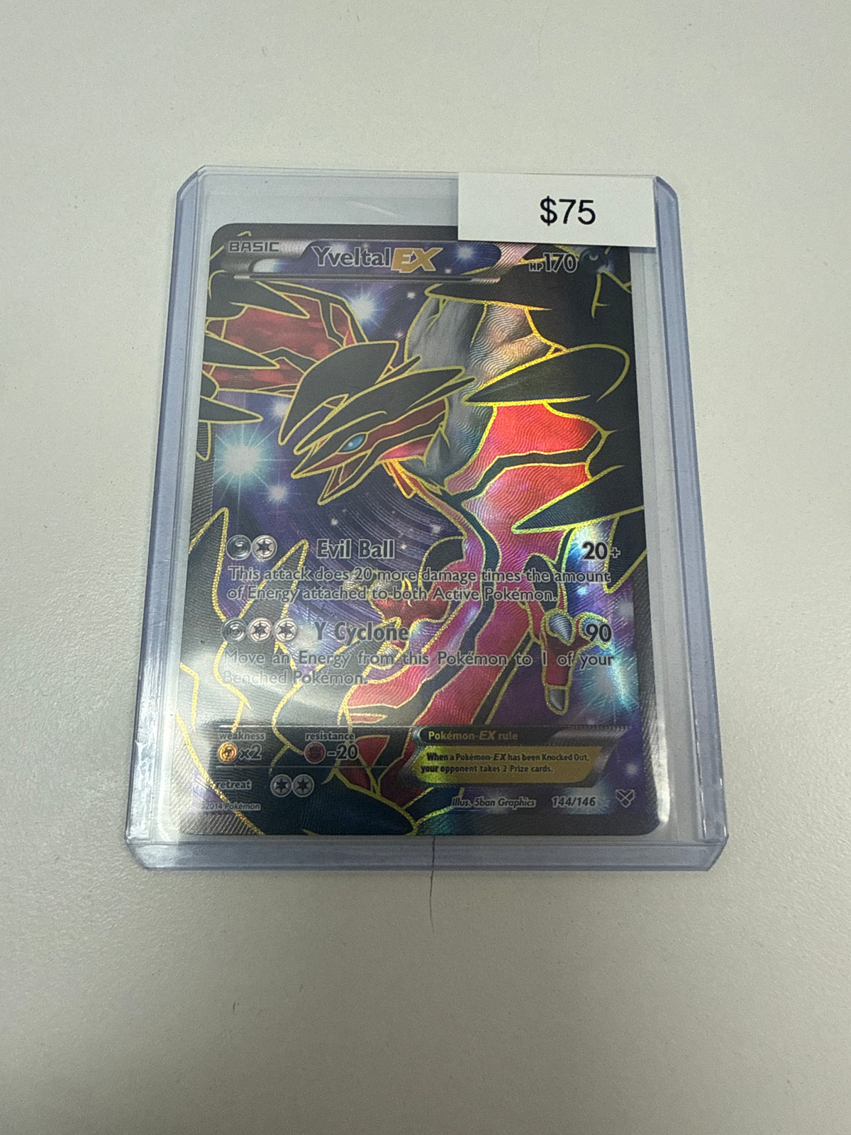 Pokemon Yveltal Ex #144/146
