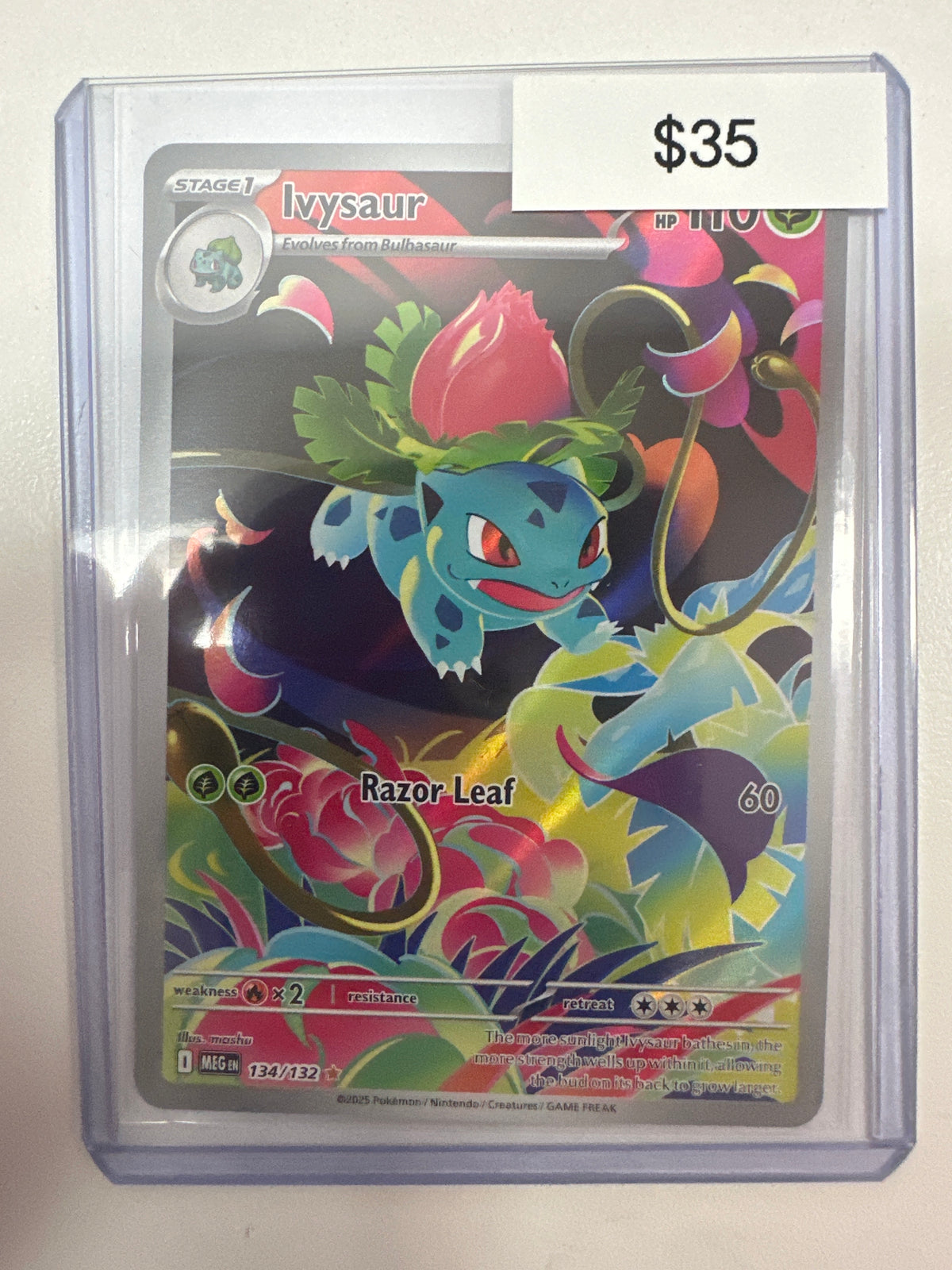 Pokemon Ivysaur 134/132