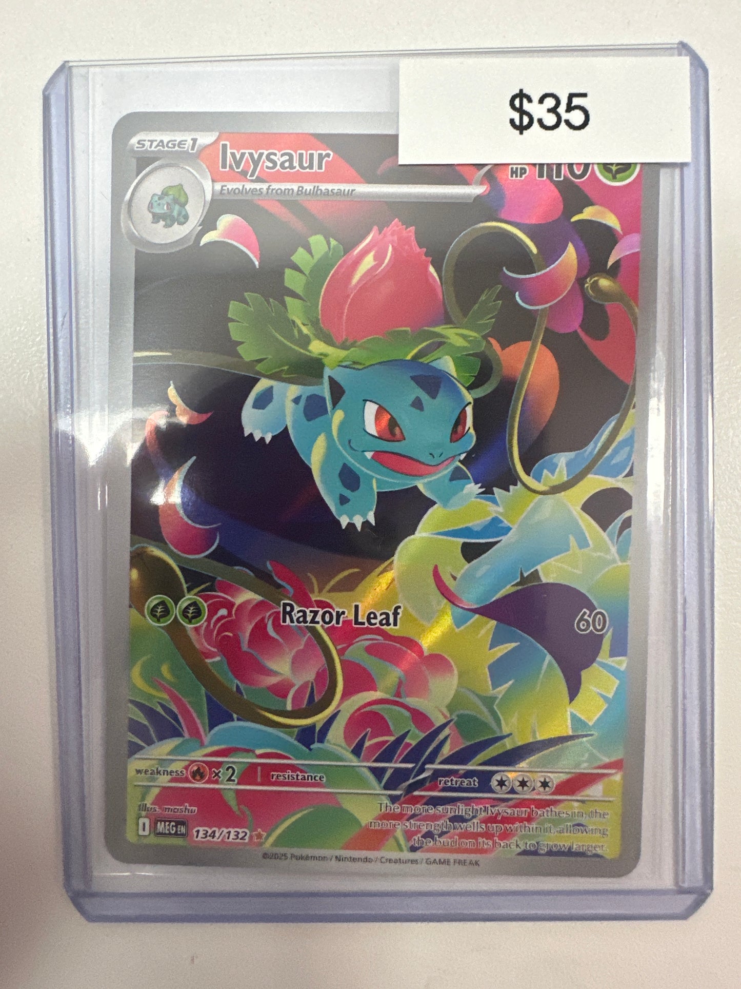 Pokemon Ivysaur 134/132