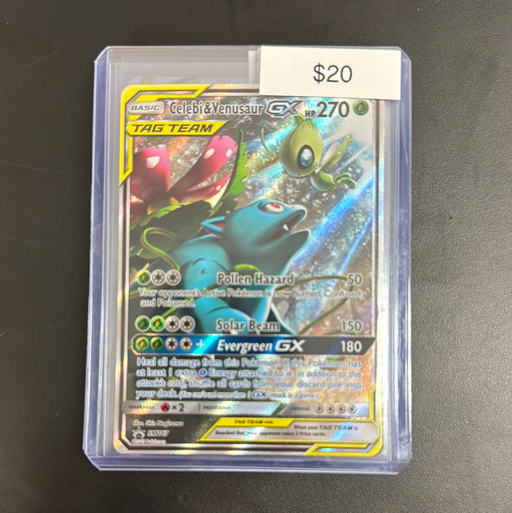 Pokémon Celebi & Venusaur GX SM167