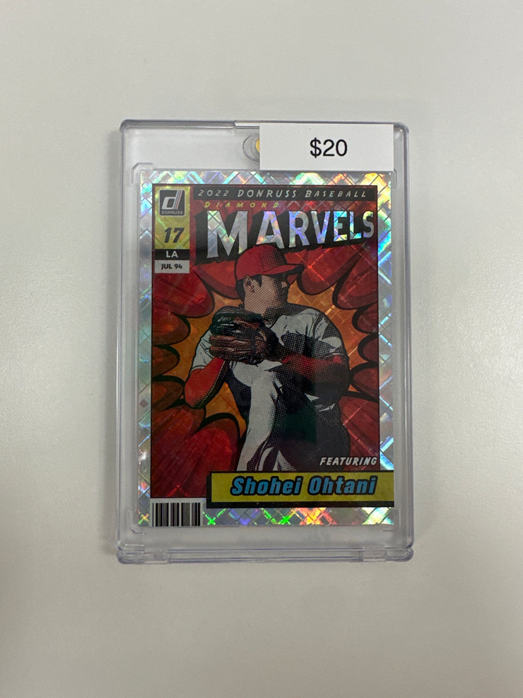 2022 Donruss Diamond Marvels Shohei Ohtani M-9