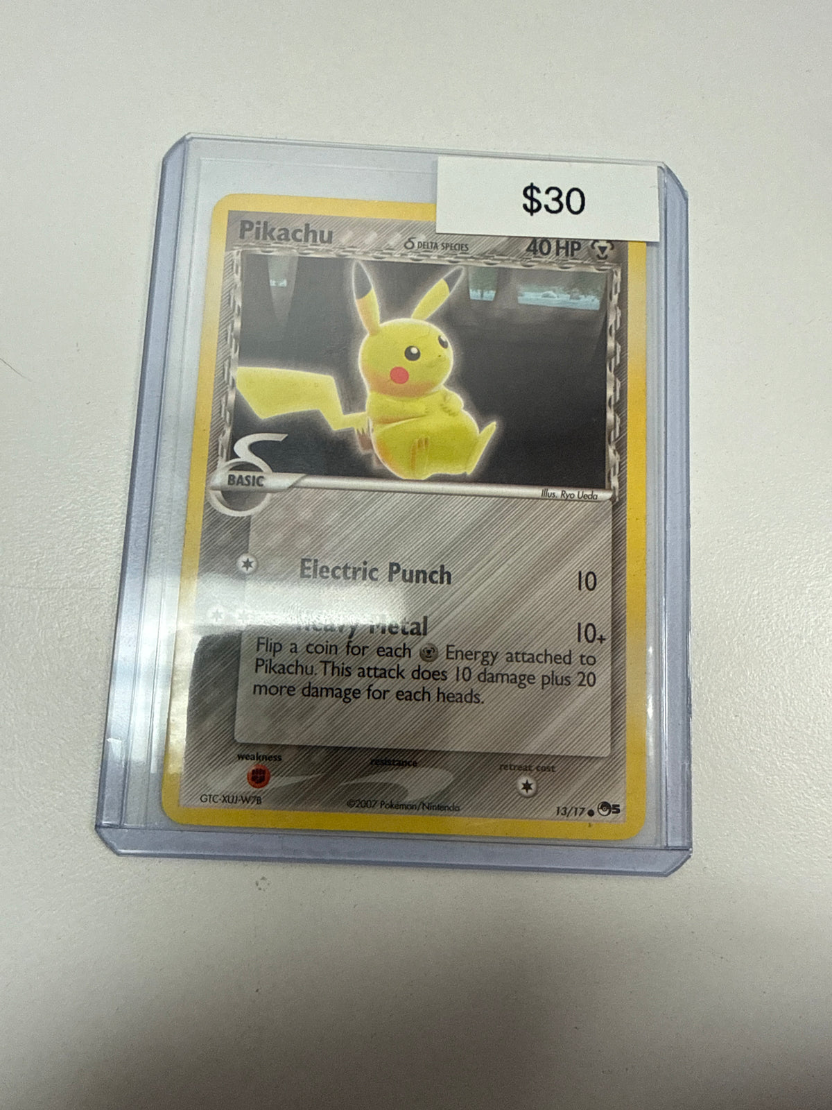 Pokemon Pikachu Delta Species #13/17