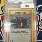 Pokemon Gust of Wind 93/102 1st Edition PSA 5