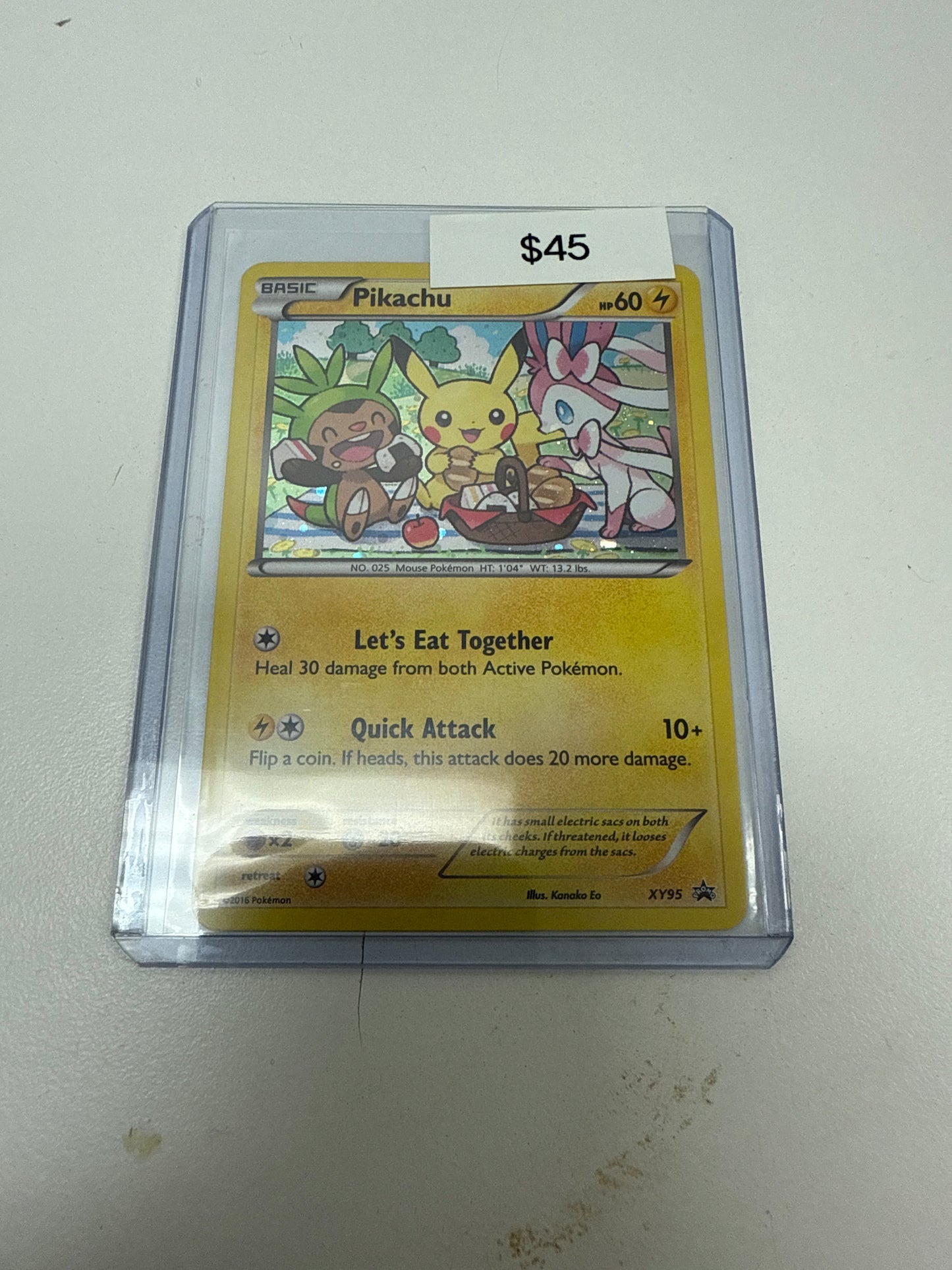 Pokemon XY Promo Pikachu #xy95