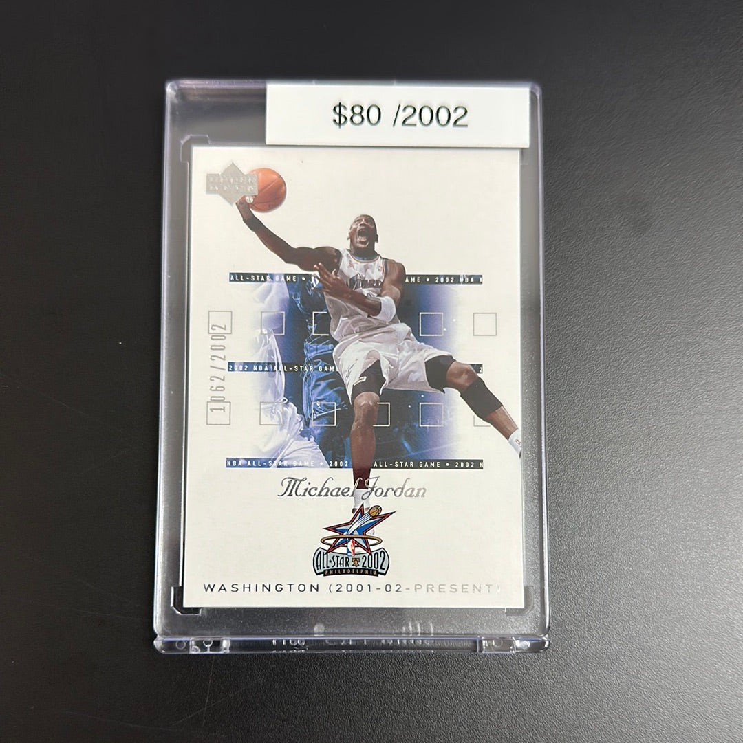 2002 Upper Deck Michael Jordan All Star #/2002 #AS3