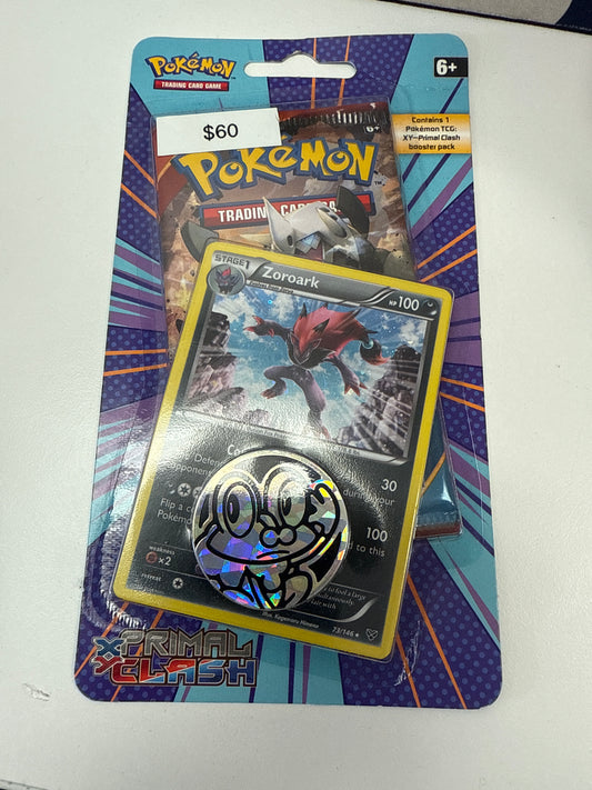 Pokemon Primal Clash Zoroark Hanger Pack
