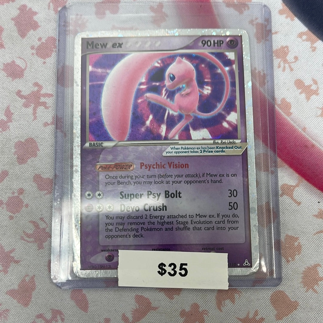Pokémon Mew ex Holon Phantoms Holo 100/110