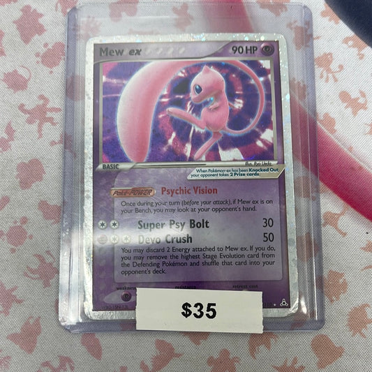 Pokémon Mew ex Holon Phantoms Holo 100/110