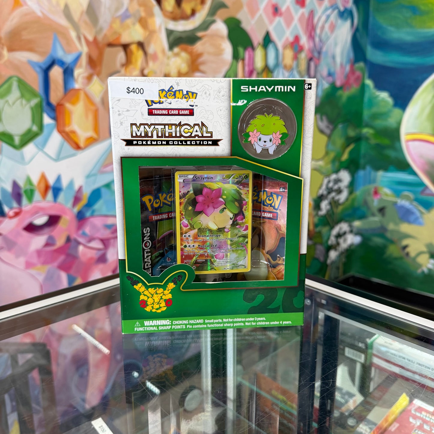 Pokemon Mythical 20th Anniversary Shaymin Box