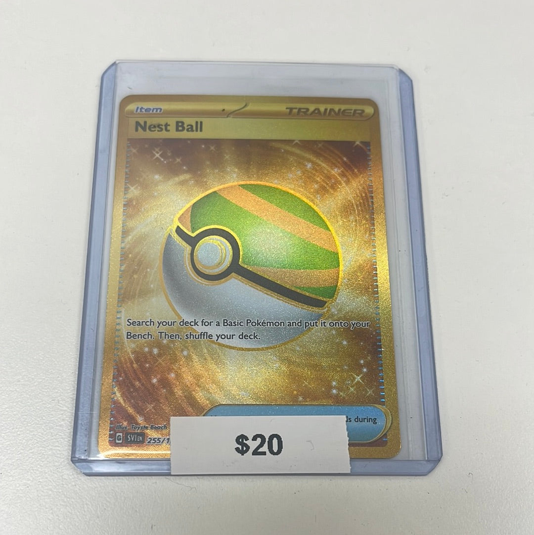 Pokémon Nest Ball Scarlet Violet Secret 255/198