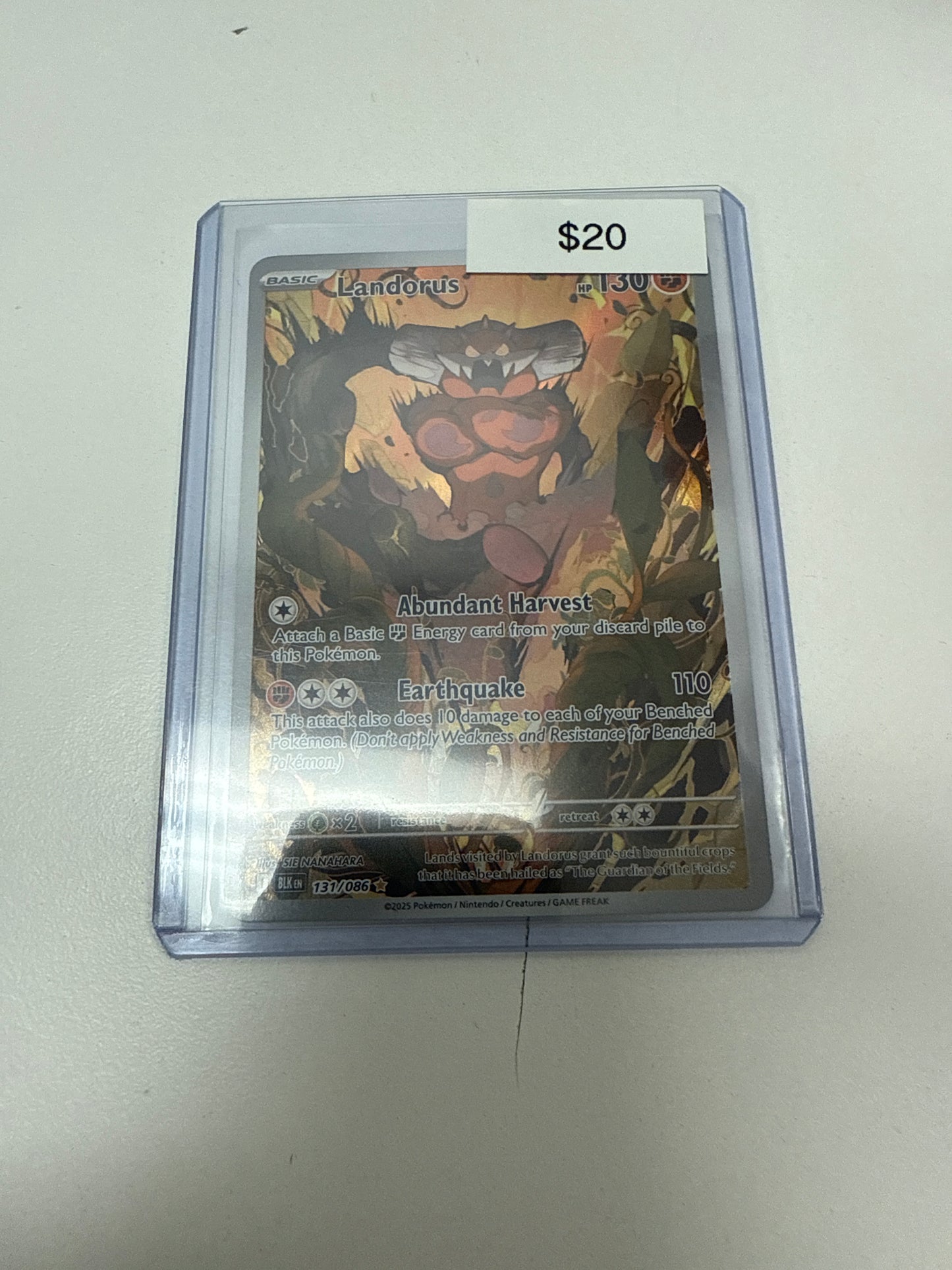 Pokemon Black Flare Landorus #131/086