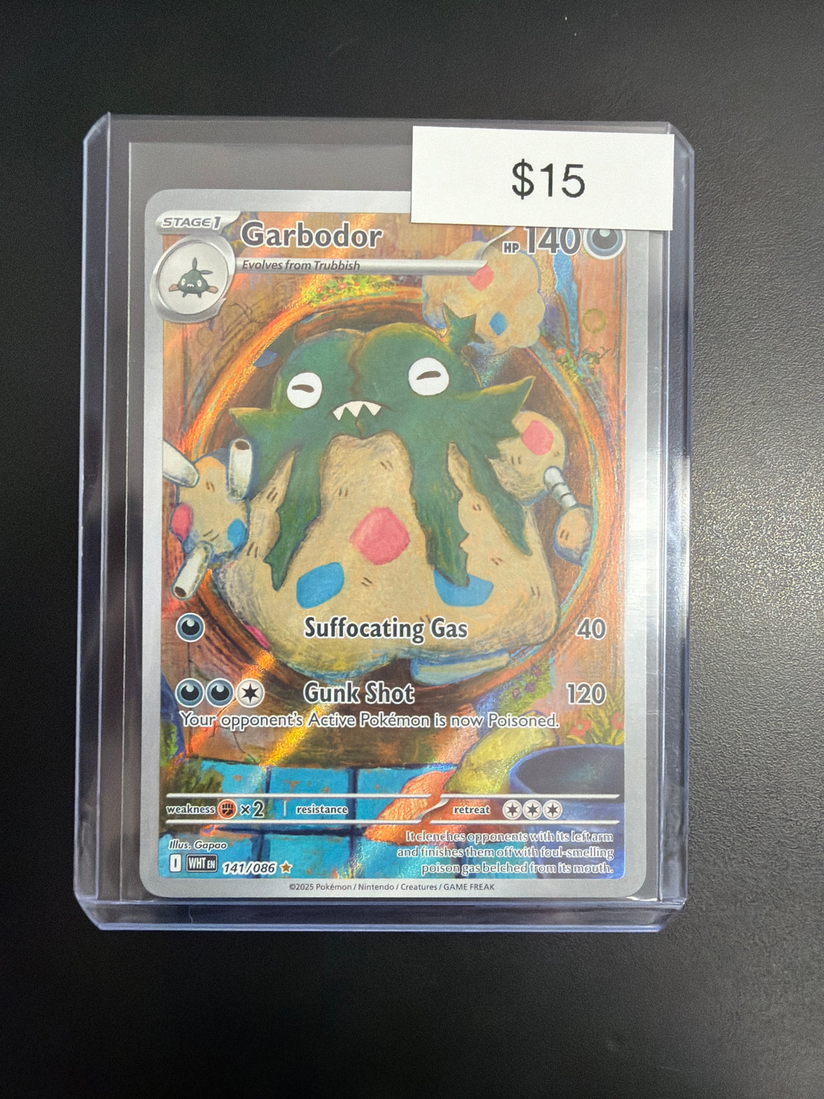 Pokemon Garbodor 141/086