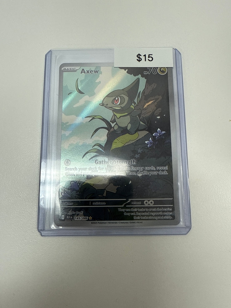 Pokemon Black Bolt Axew 