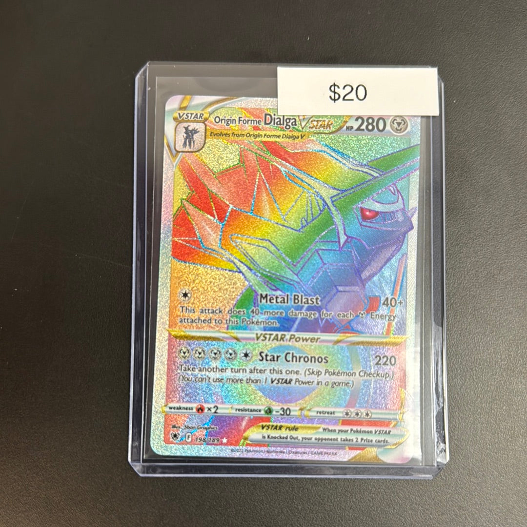 Pokémon Astral Radiance Dialga VSTAR 198/189