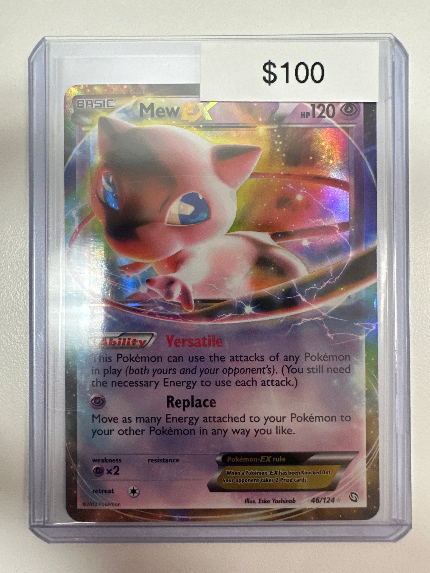 Pokemon Mew EX 46/124