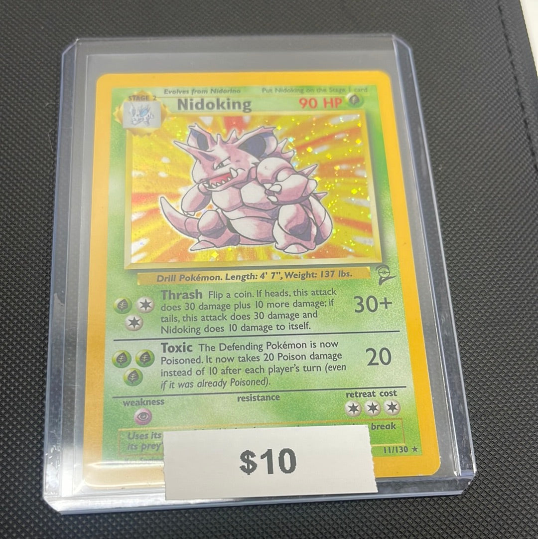 Pokémon Nidoking Base Set 2 Holo 11/130