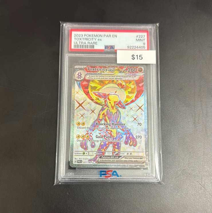 Pokémon Toxtricity 227 PSA 9