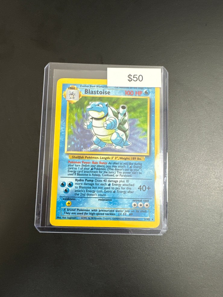 Pokémon Base Blastoise Holon 2/102