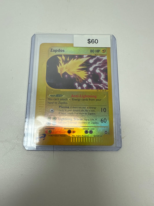 Pokemon Zapdos Reverse Holo #44/147