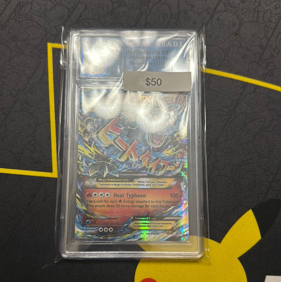 Pokémon Generations MCharizard EX CGC 7.5