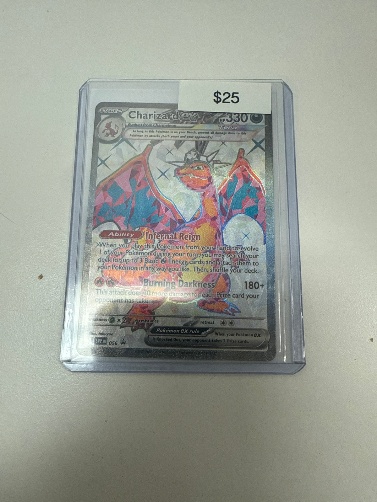 Pokemon Charizard Ex BSP #056