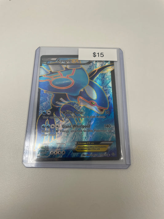 Pokemon Kyogre Ex Full Art #148/160