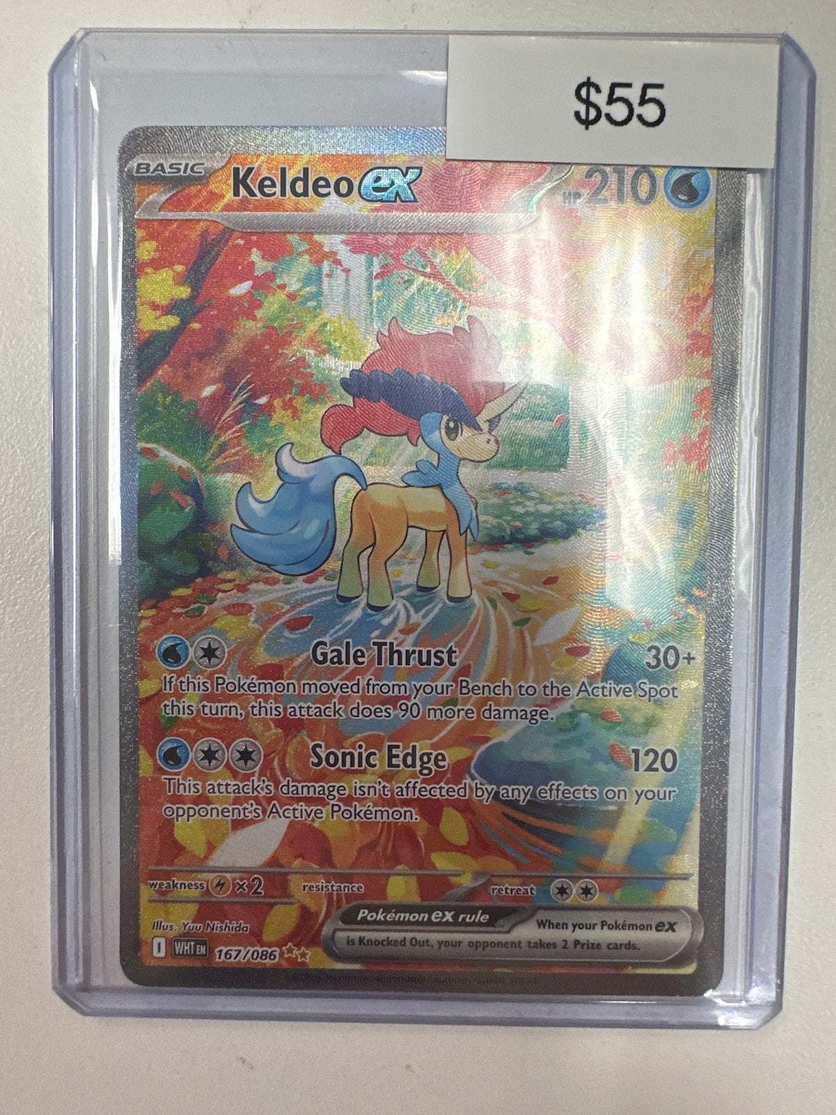 Pokemon Keldeo EX 167/086