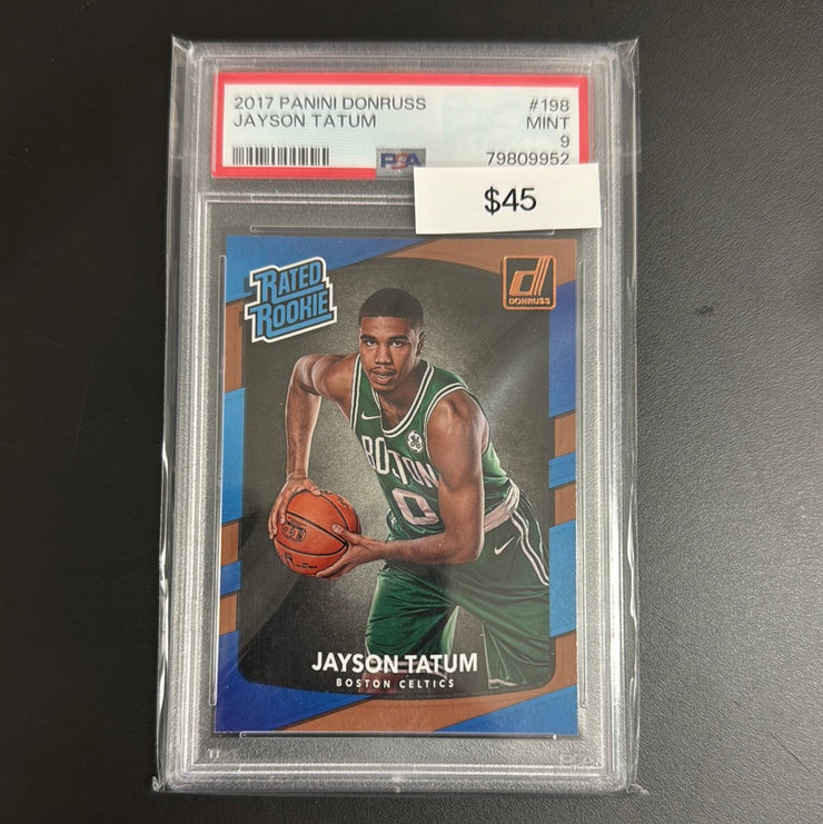 2017 Donruss Jayson Tatum Rated Rookie 