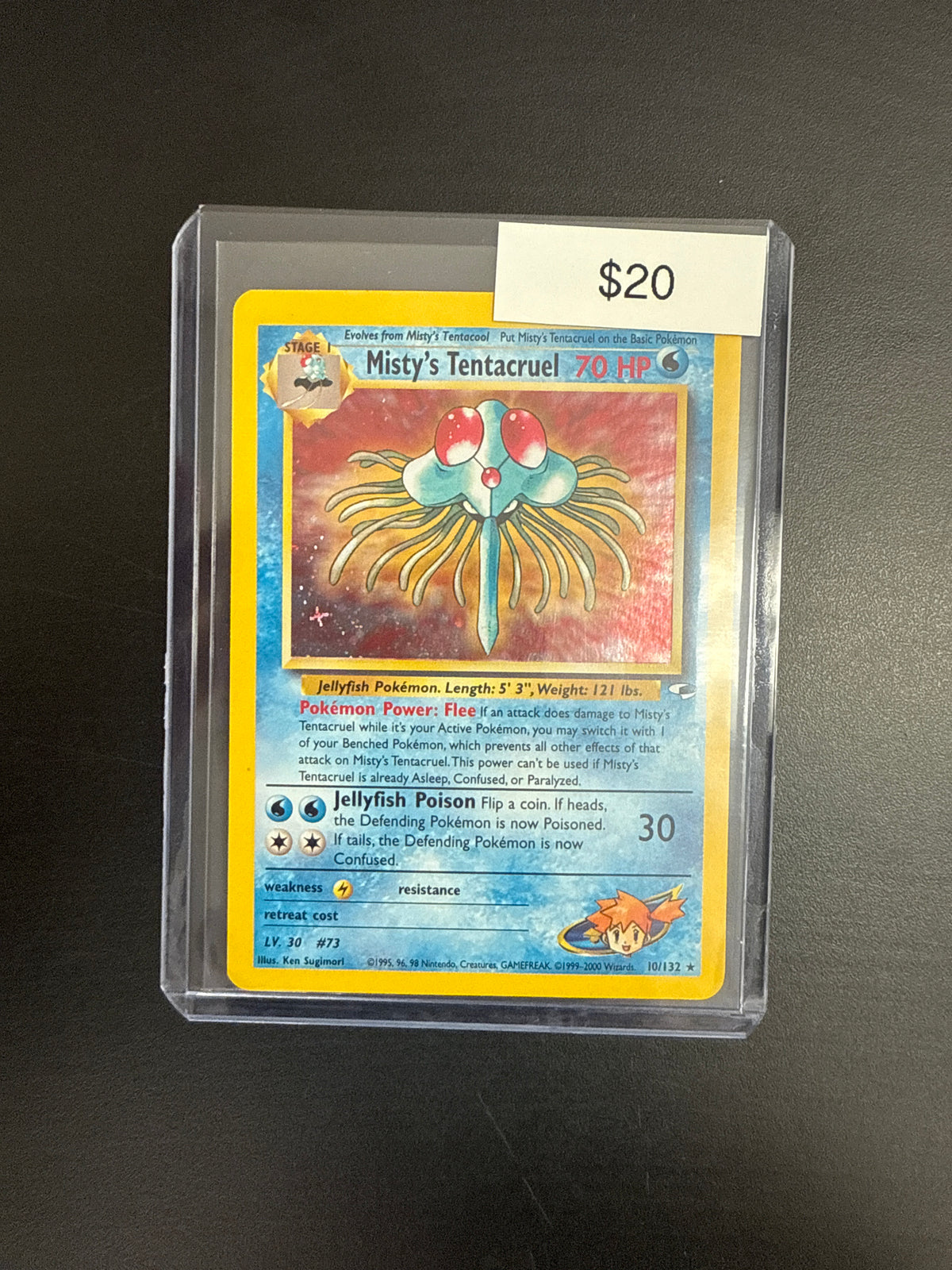 Pokémon Misty Tentacruel 10/131