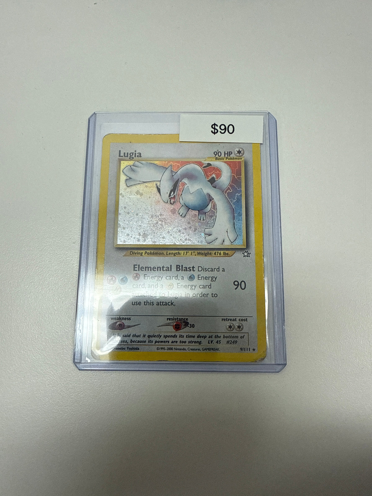 Neo Genesis Lugia Holo #9/11
