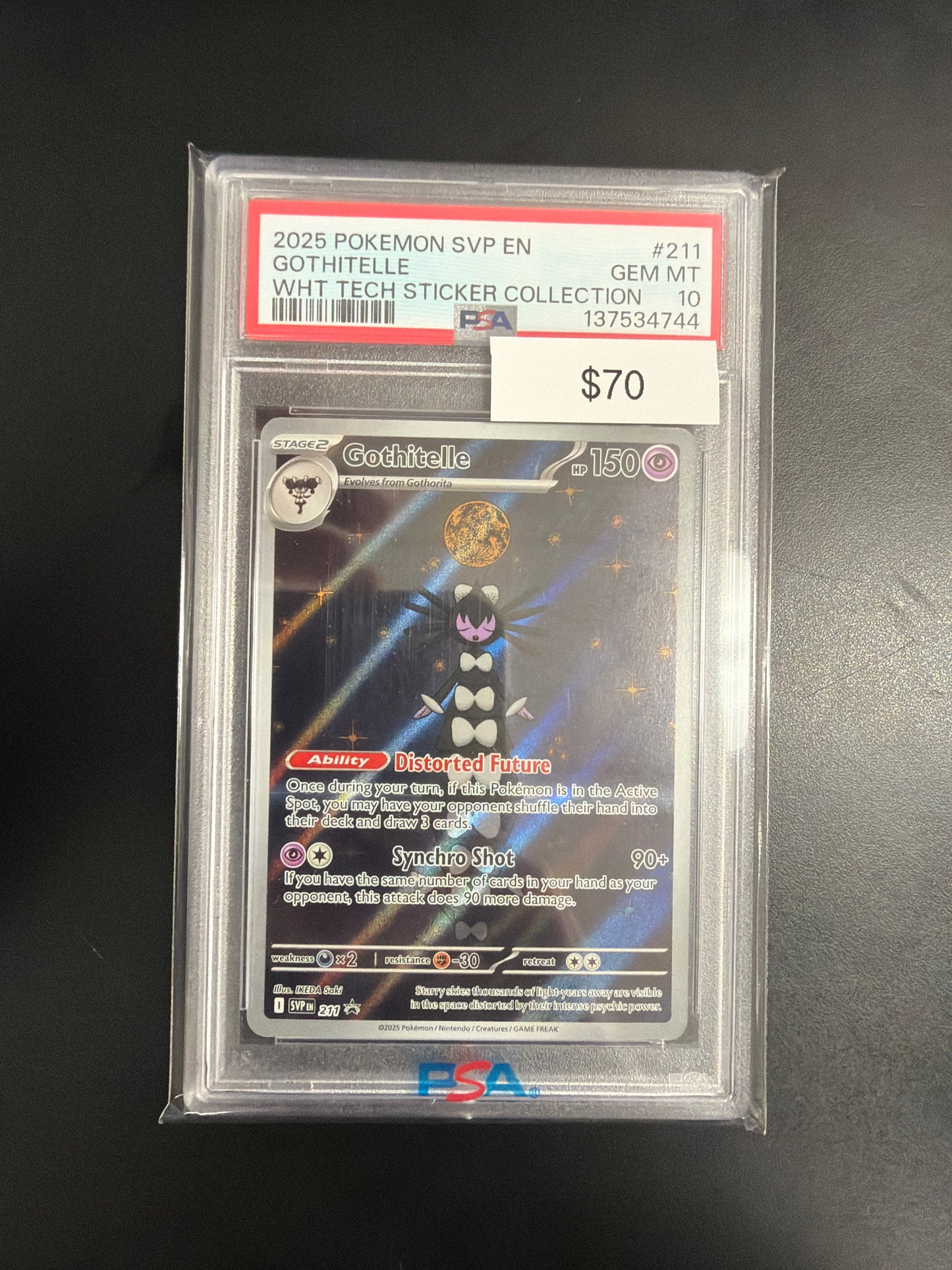 Pokemon Gothitelle Promo #211 PSA 10