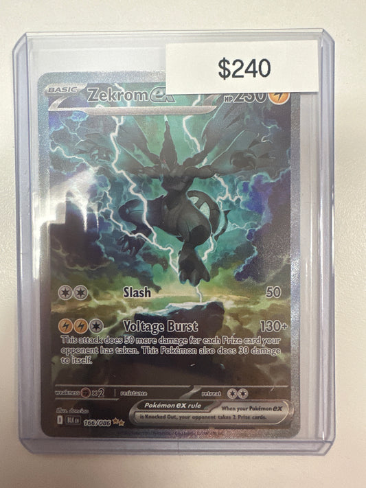 Pokemon Zekrom ex 166/086