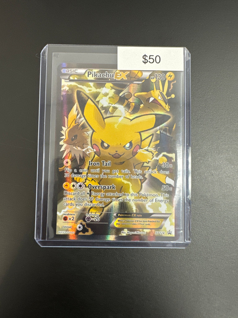 Pokemon Pikachu EX XY124 Black Star Promo outlet