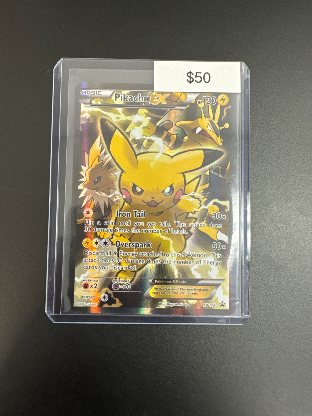 Pokemon Pikachu EX outlets XY124