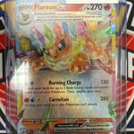 Pokemon Prismatic Evolutions Flareon ex Surprise Stamp 014/131