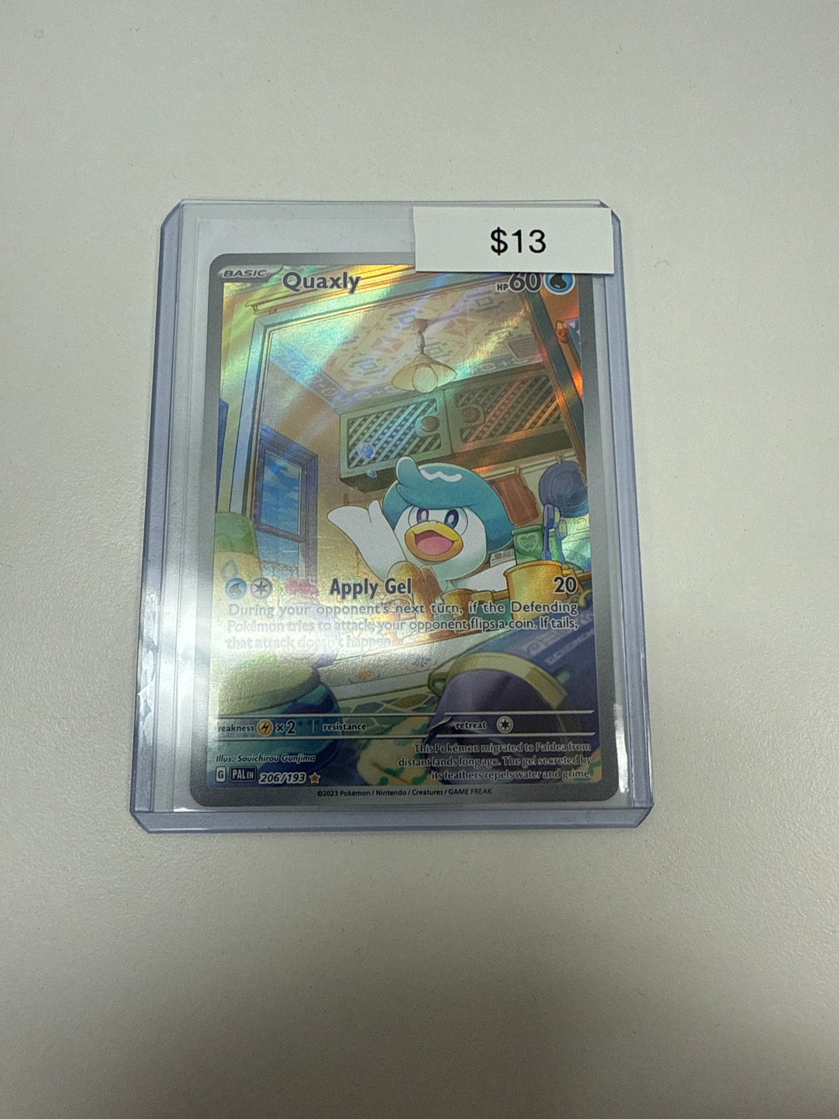 Paldea Evolved Quaxly #206/193