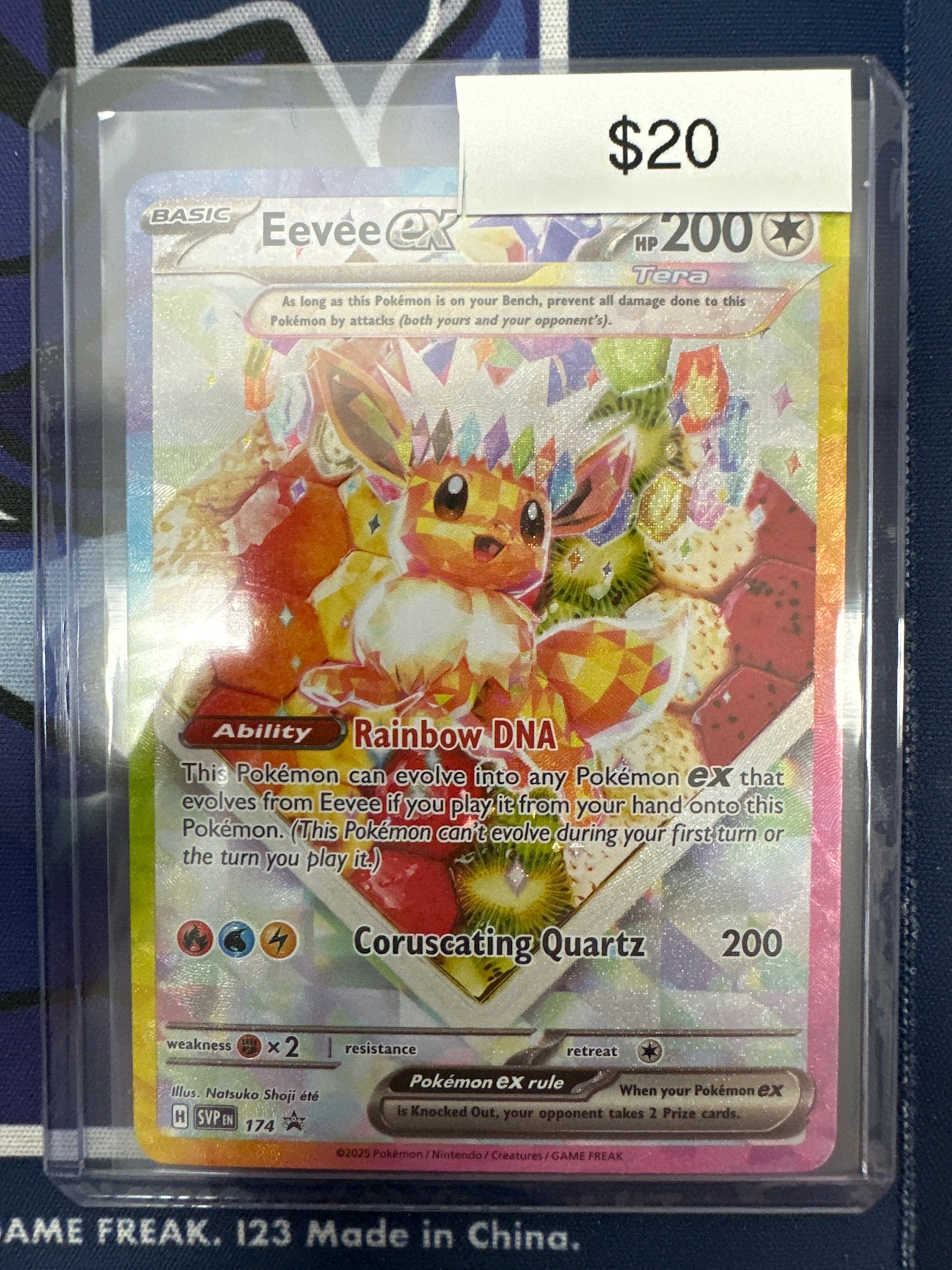 Pokemon Eevee ex Promo 174