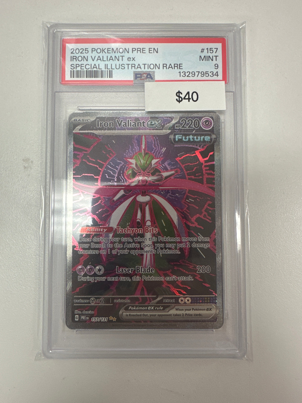 Pokemon Iron Valiant ex 157/171
