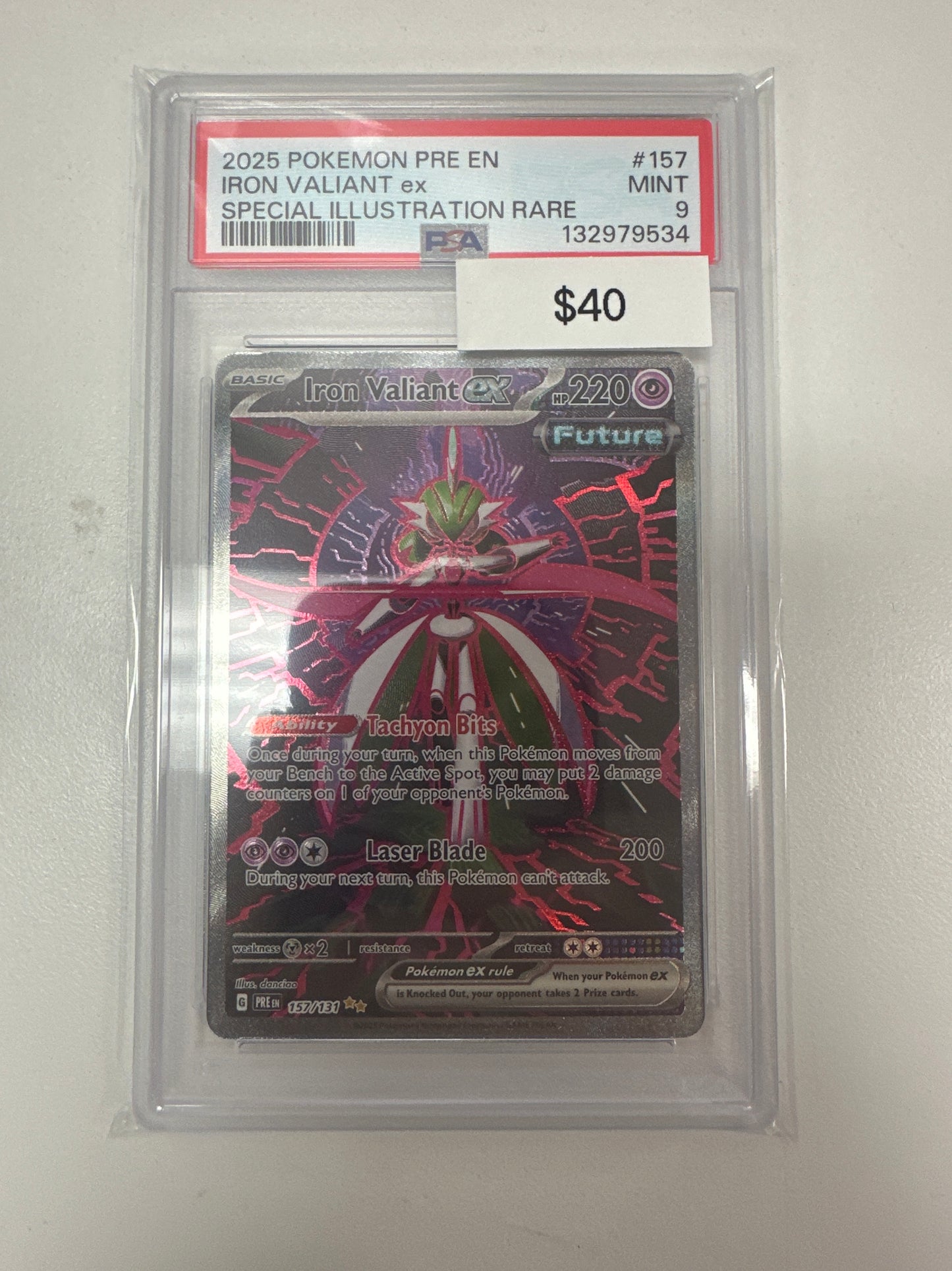 Pokemon Iron Valiant ex 157/171
