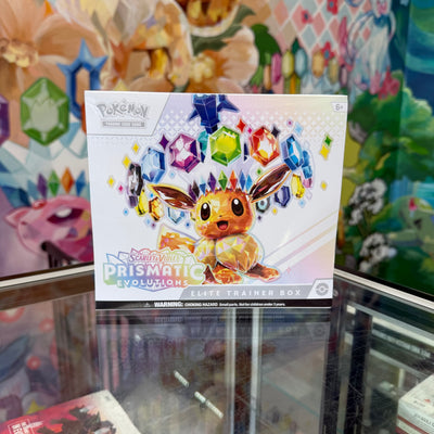 Pokémon Prismatic Evolutions Elite Trainer box