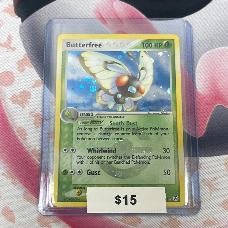 Pokémon Butterfree FireRed LeafGreen Reverse Holo 2/112