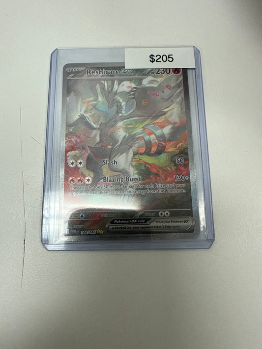 Pokemon White Flare Reshiram Ex #166/086