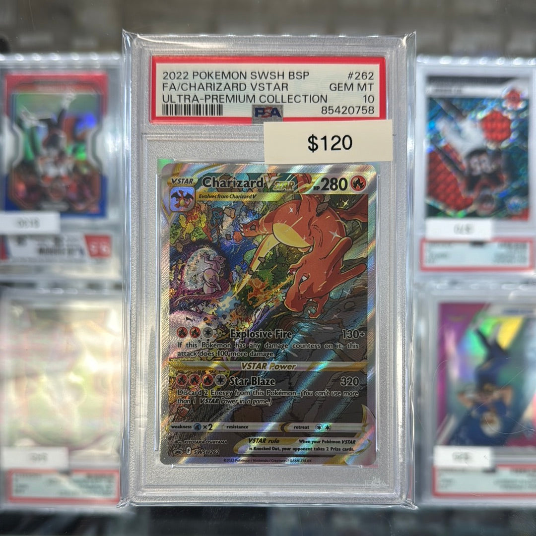 Pokémon Charizard VSTAR PSA 10