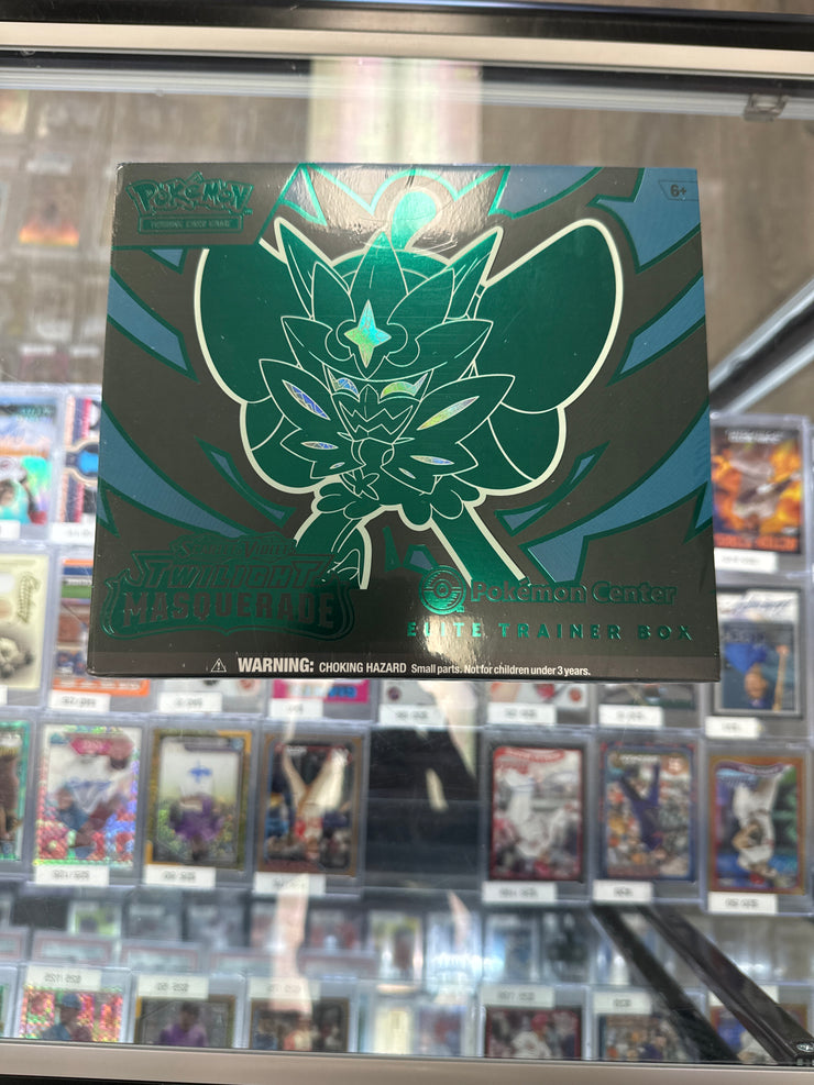 Pokémon Twlight Masquarade Elite Trainer Box Pokemon Center Exlclusive