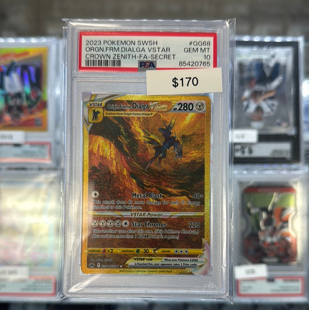 Pokémon Lost Origin Dialga Vstar psa 10