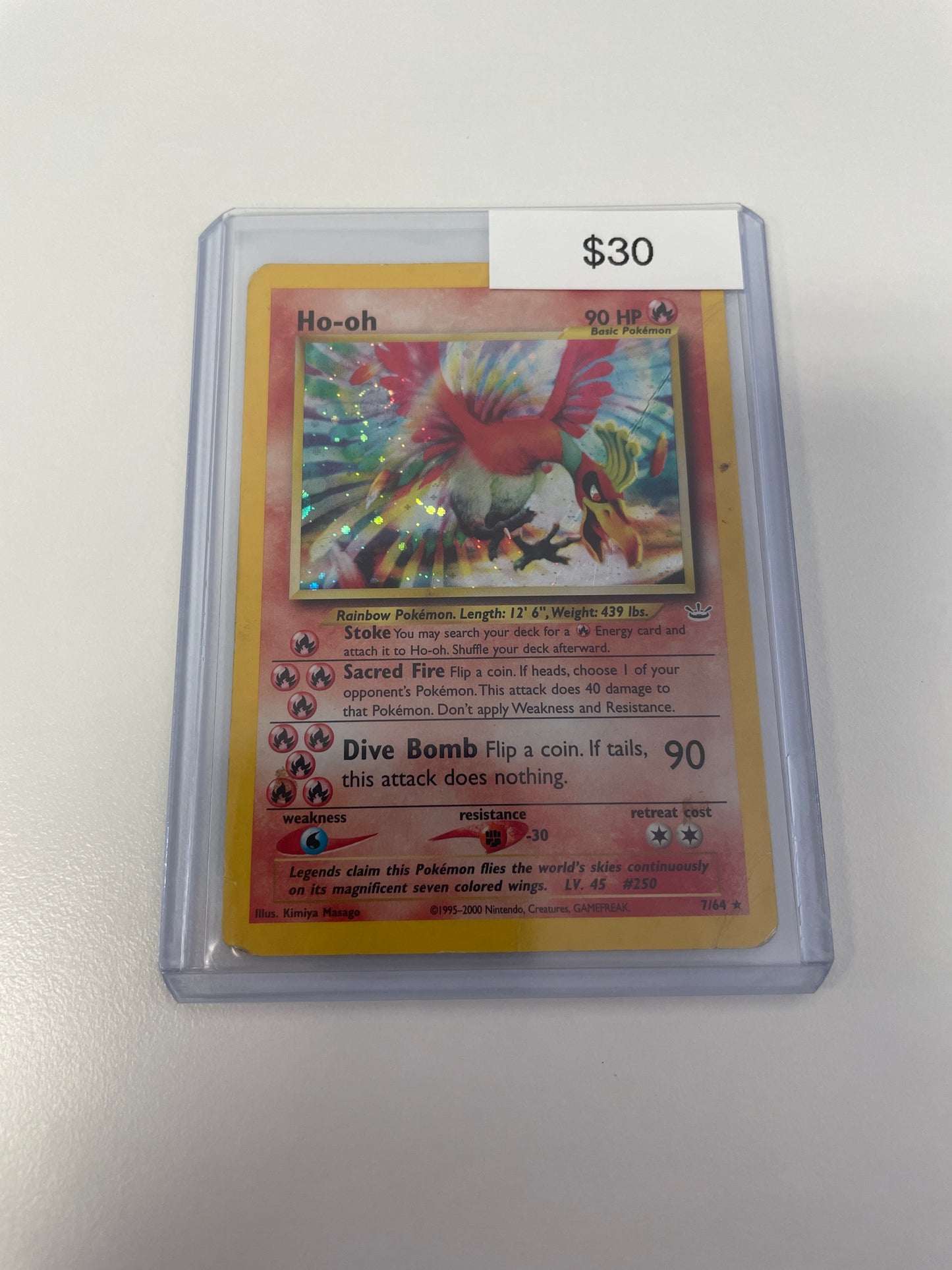 2000 Ho-Oh Holo #7/64