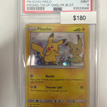 Pokemon Pikachu SM162 PSA 9