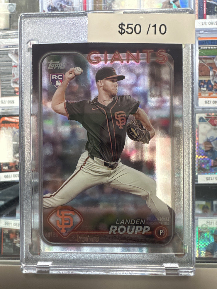 2024 Topps Landen Roupp /10 US186