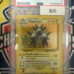 Pokemon Magneton Holo 9/102 PSA 4
